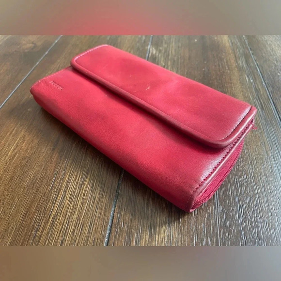 Fossil leather wallet - Picture 4 of 10